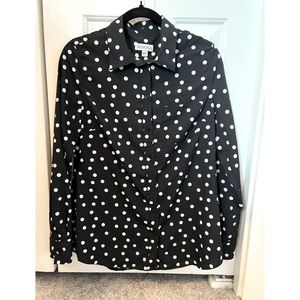 Merona polka dot blouse